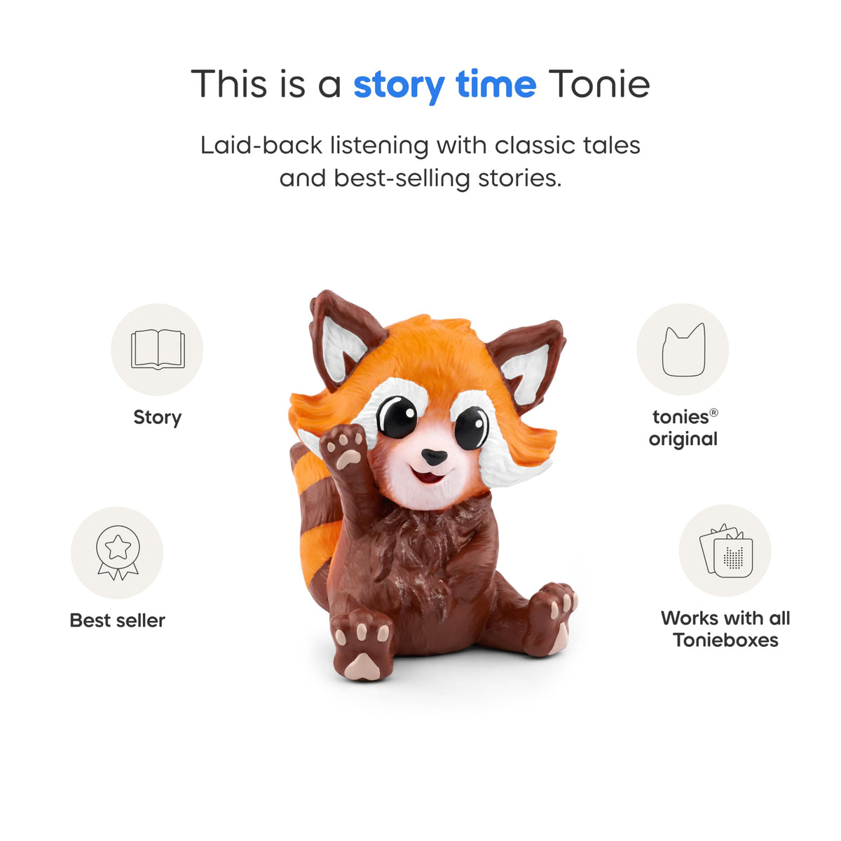 Tonies six-story collection cover showing total runtime around sixty-two minutes