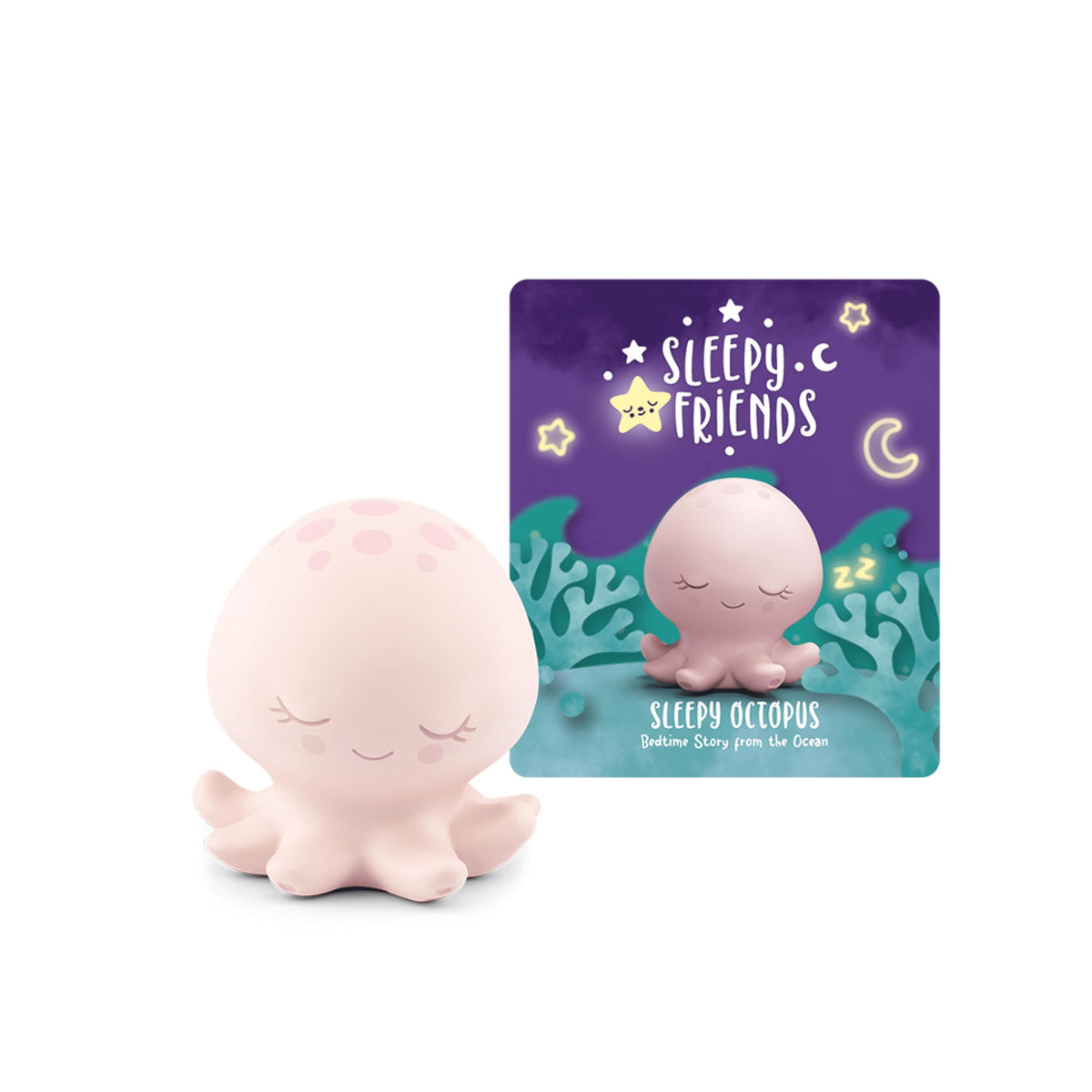 Tonies Sleepy Friends Sleepy Octopus figure with a soothing ocean lullaby for bedtime.