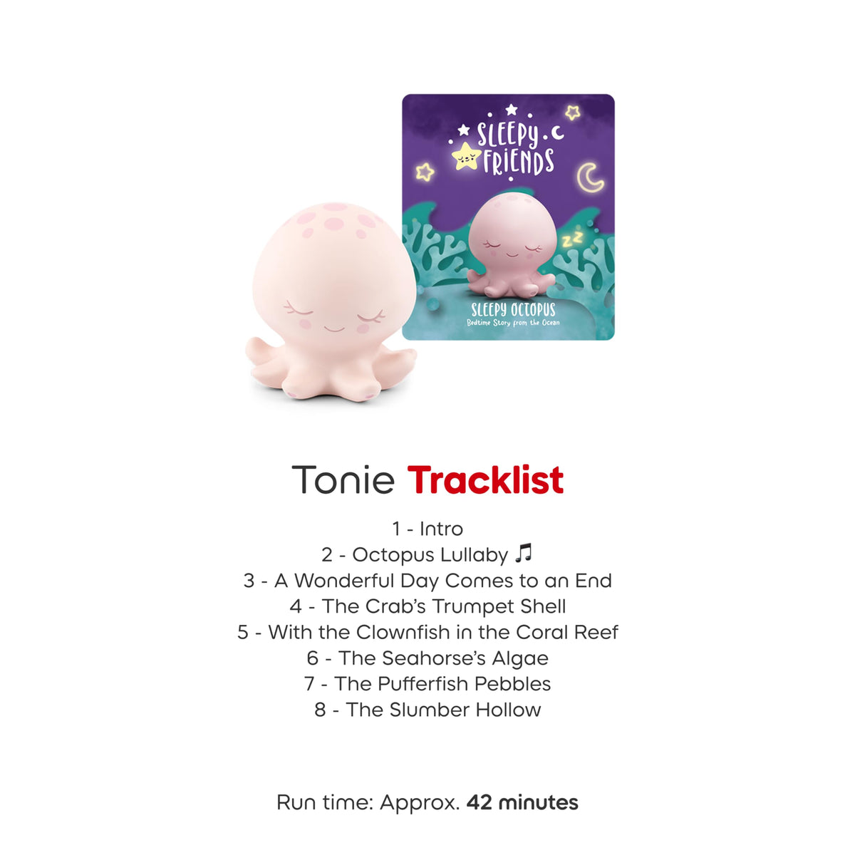 Tonies Sleepy Friends songs and stories in action during nighttime routine.