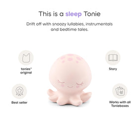 Tonies Sleepy Friends playback setup beside Toniebox for easy bedtime storytelling.