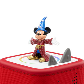 Tonies Sorcerer Mickey hat and wand prop sparks magical roleplay.