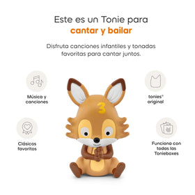 Tonies Spanish counting songs button play highlight quick start listening.