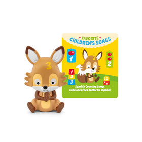 Tonies Spanish counting songs figurine ready to spark playful learning through music.
