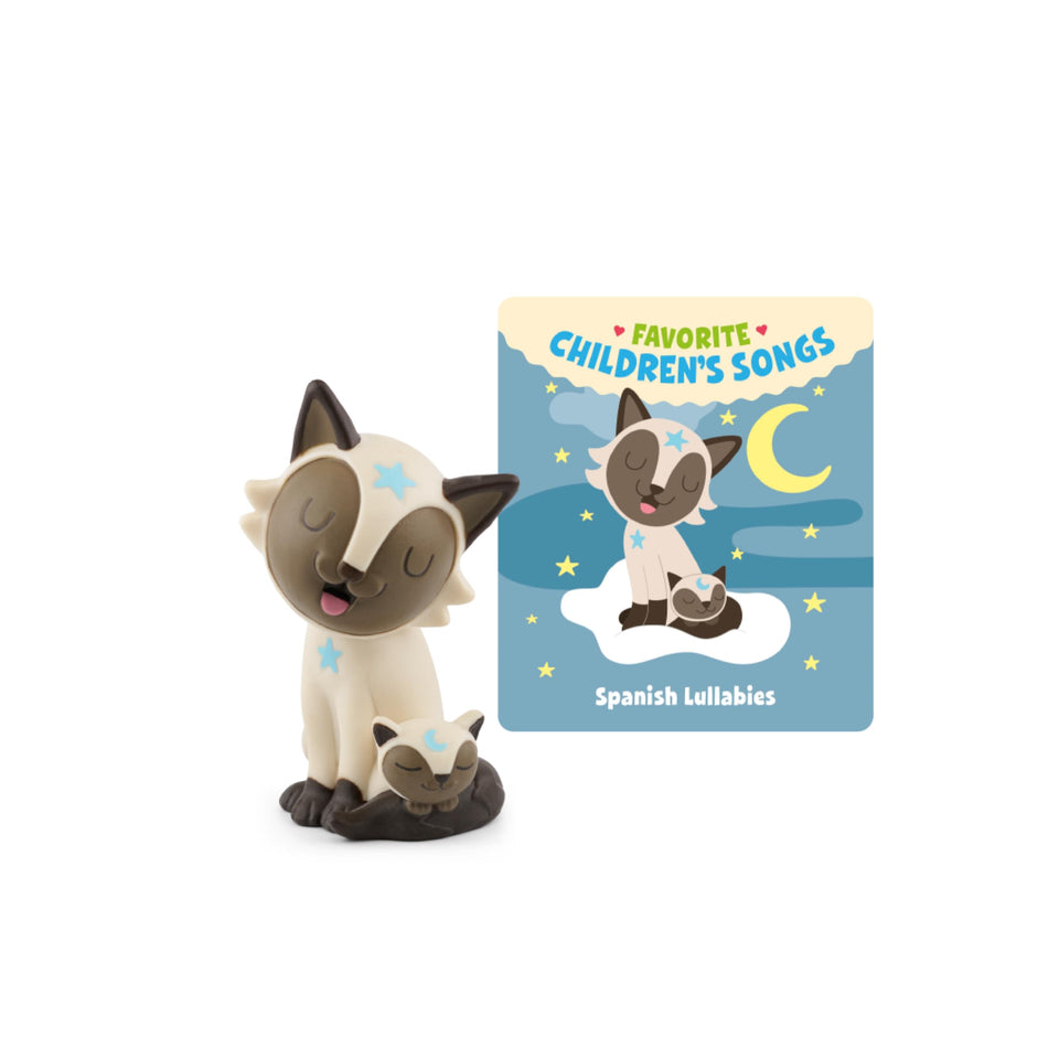 Tonies Spanish lullabies figurine front view for bedtime routines.