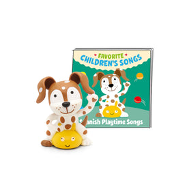 Tonies Spanish Playtime Songs figurine ready for Toniebox playback, engaging little listeners with 16 songs.