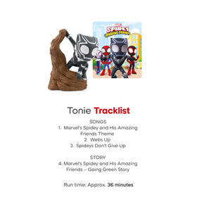 Tonies Spidey and His Amazing Friends songs image offers listening fun and rhythm
