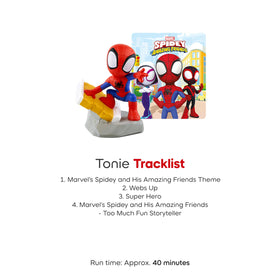 Amusement park inspired scene with Spidey figurine and rides