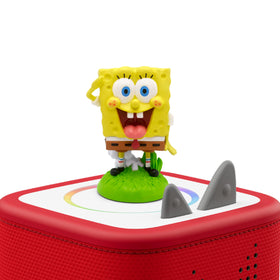 Tonies SpongeBob Squarepants figurine back view for durable play.