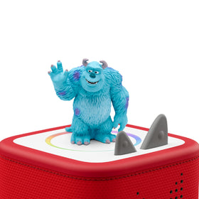 Tonies Sulley figurine side view highlighting pose for storytelling prompts.