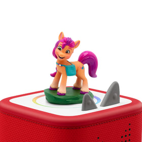 Tonies Sunny Starscout figurine side view, sparks imaginative play