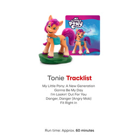 Tonies Sunny Starscout play scene with vibrant colors for active play