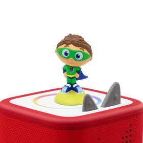 Tonies Super Why! dog-fair scene promotes empathy and problem-solving through play.