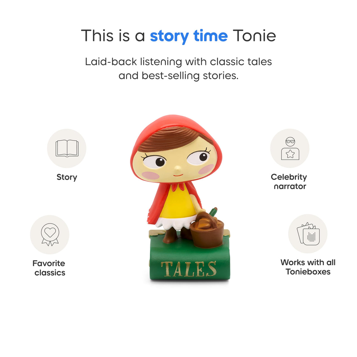 Tonies Thumbelina scene figurine for gentle bedtime listening.