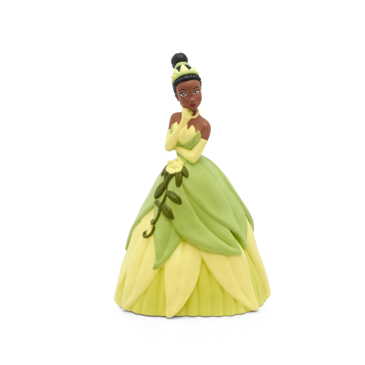 Tonies Tiana with singing alligator enhances musical listening and adventure.