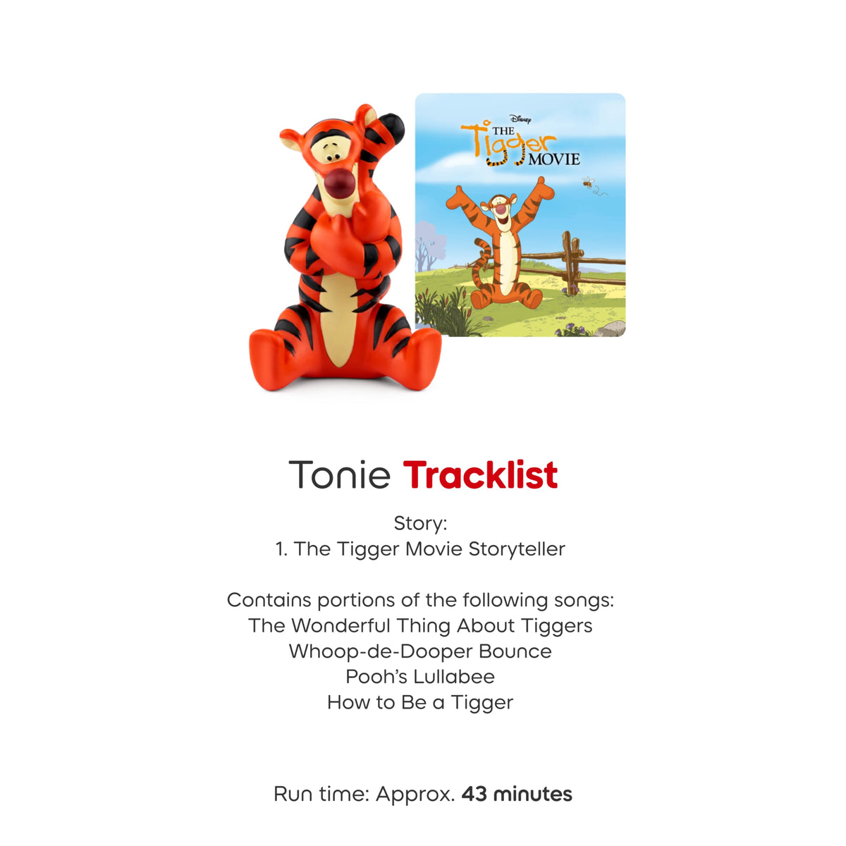 Tonies Tigger dynamic scene image offers engaging prompts for role-play and narration.