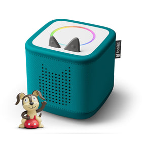 Tonies Toniebox 2 Tropical Teal front view for independent storytelling