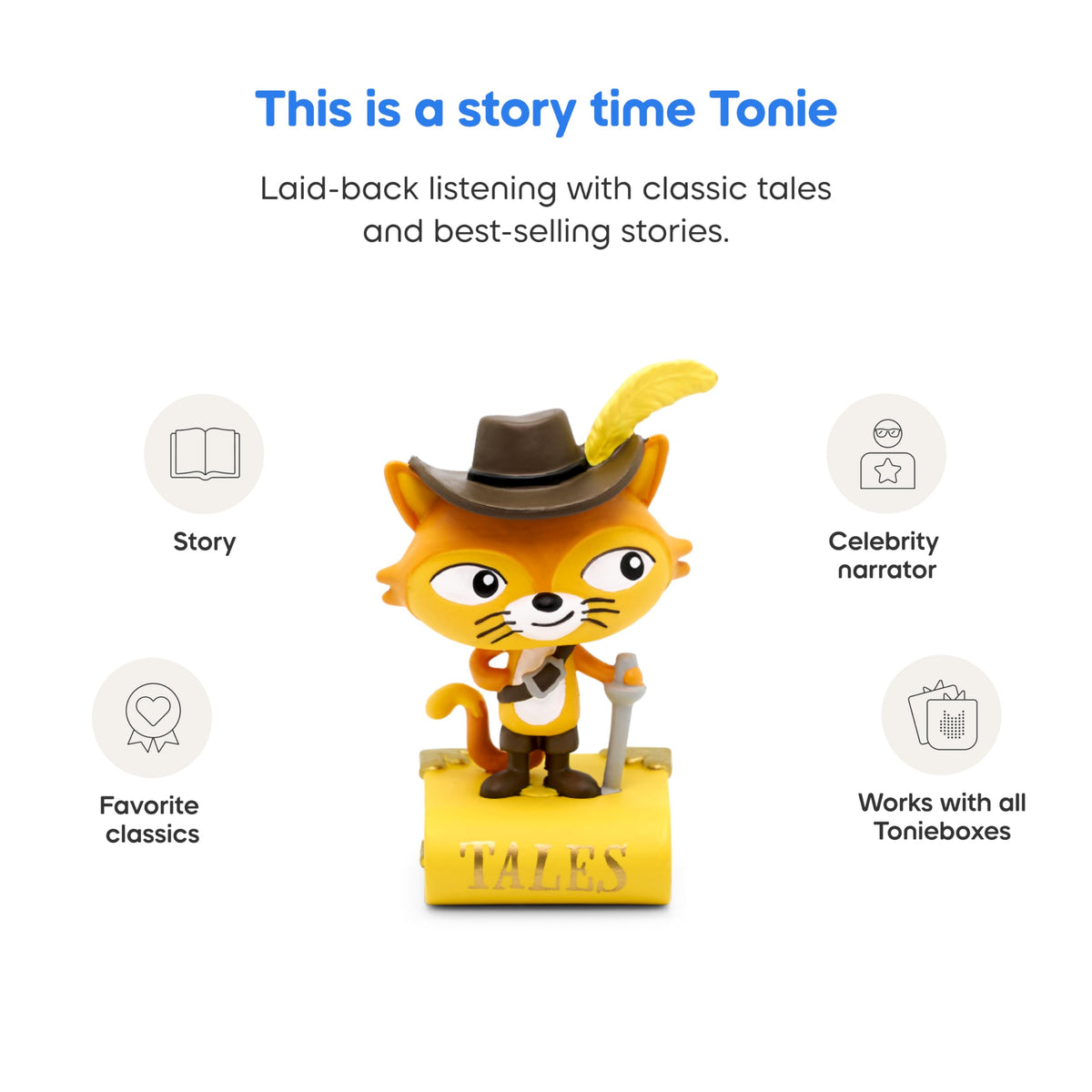 Tonies Tracey Ullman narration visual highlighting warm storytelling