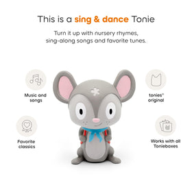 Tonies Traveling Songs travel bag setup for trips and outings.