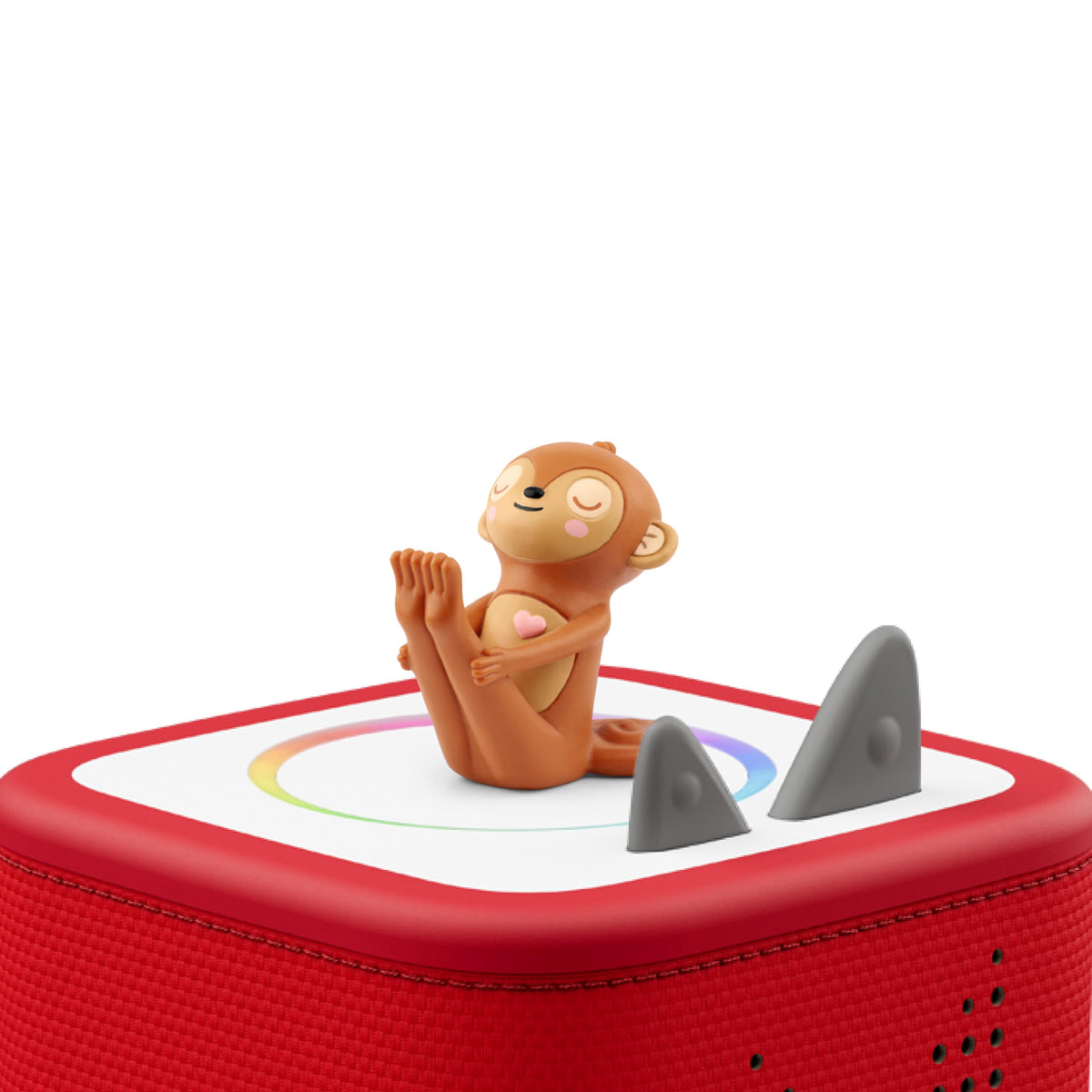 Tonies Marty Movement Monkey during Tree Trekking Intro encourages gentle stretches and balance
