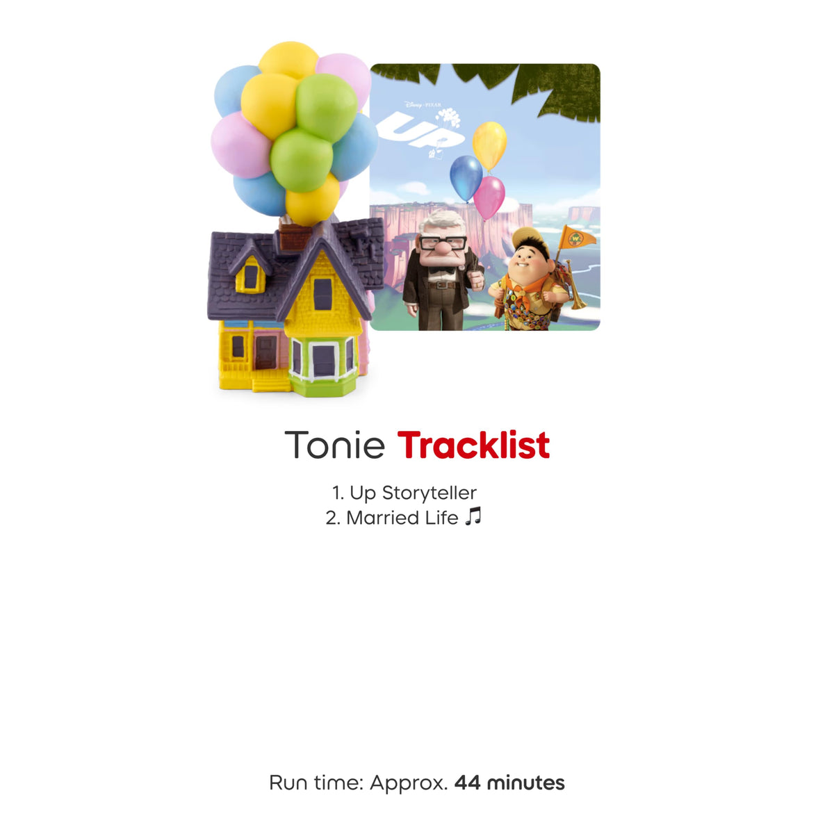 Tonies Up set includes Married Life song for music-themed activities