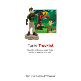 Tonies Wild Kratts Chris close-up detail highlights character features.