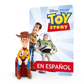 Tonies Woody audio figurine for screen-free storytelling and imaginative play.