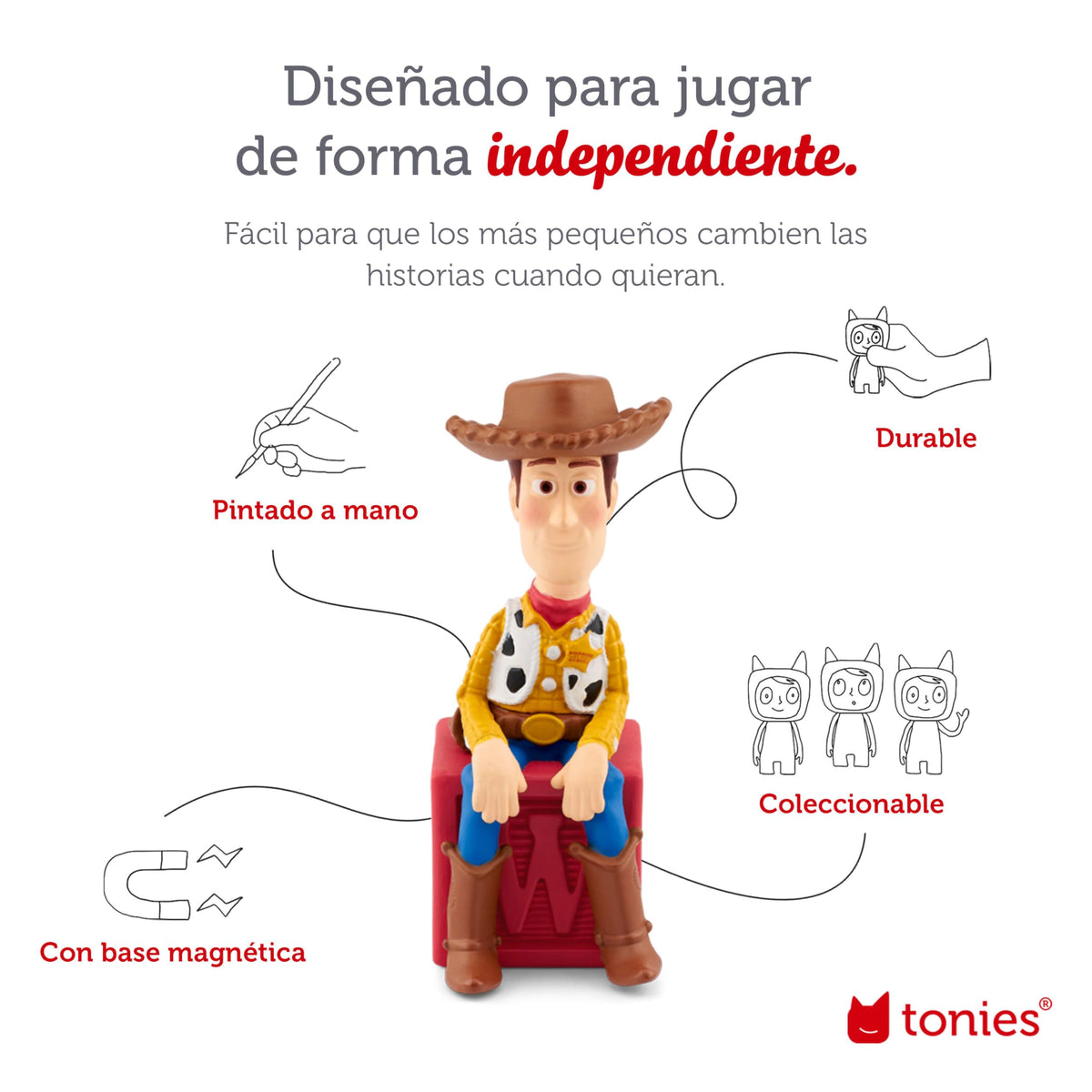 Toy Story story audio frame in Spanish suitable for bedtime.