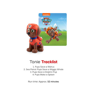 Tonies Zuma story Walrus track inviting underwater adventure and problem solving.