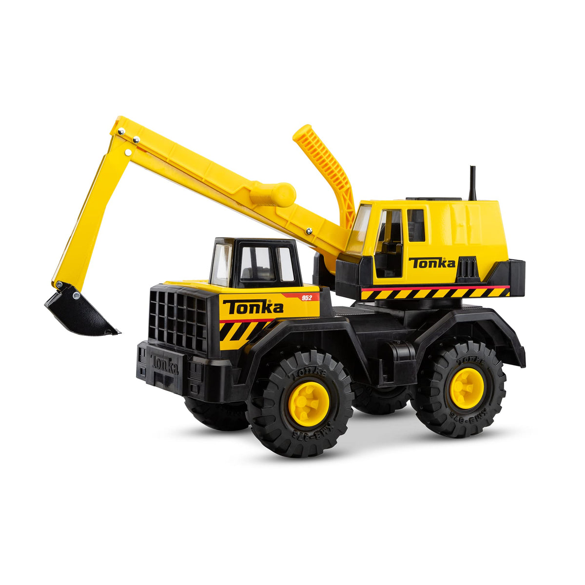 Tonka Mighty Excavator realistic details spark imaginative, open-ended play indoors or out.