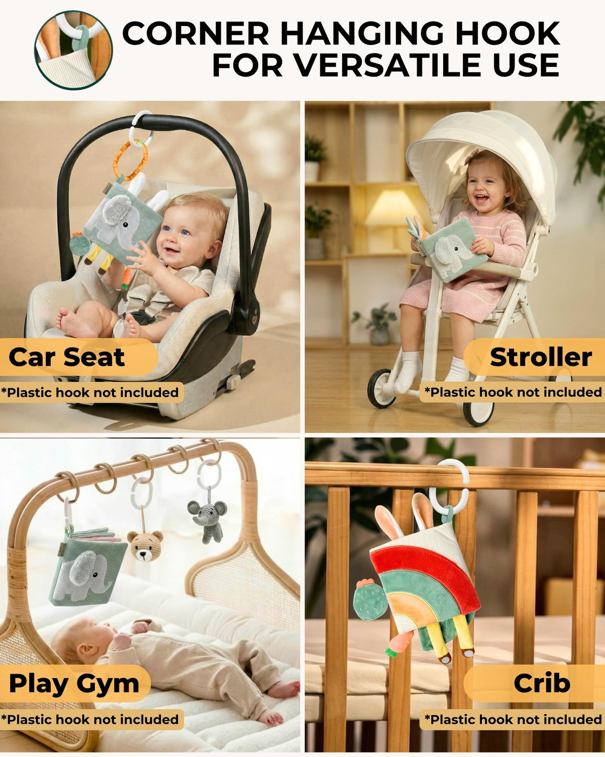 Toodly compact travel design makes on-the-go play easy and entertaining.