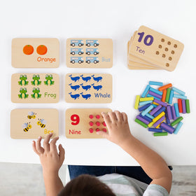 TOOKYLAND peg board makes a thoughtful gift for preschool learners.