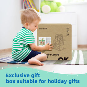 Bright colors and smooth finish emphasize safe, engaging play for toddlers.