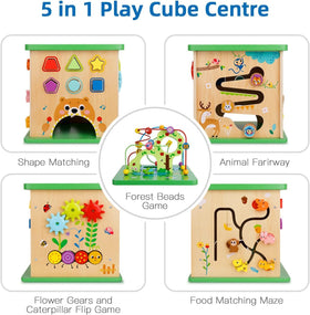 Shape sorter panel helps early shape recognition and problem solving on TOOKYLAND.