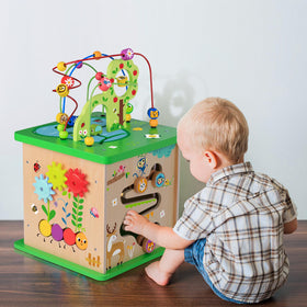 Turnplate action on TOOKYLAND invites exploration and cause-and-effect learning.