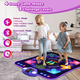 TooLion dance mat connected via Bluetooth for personalized music sessions