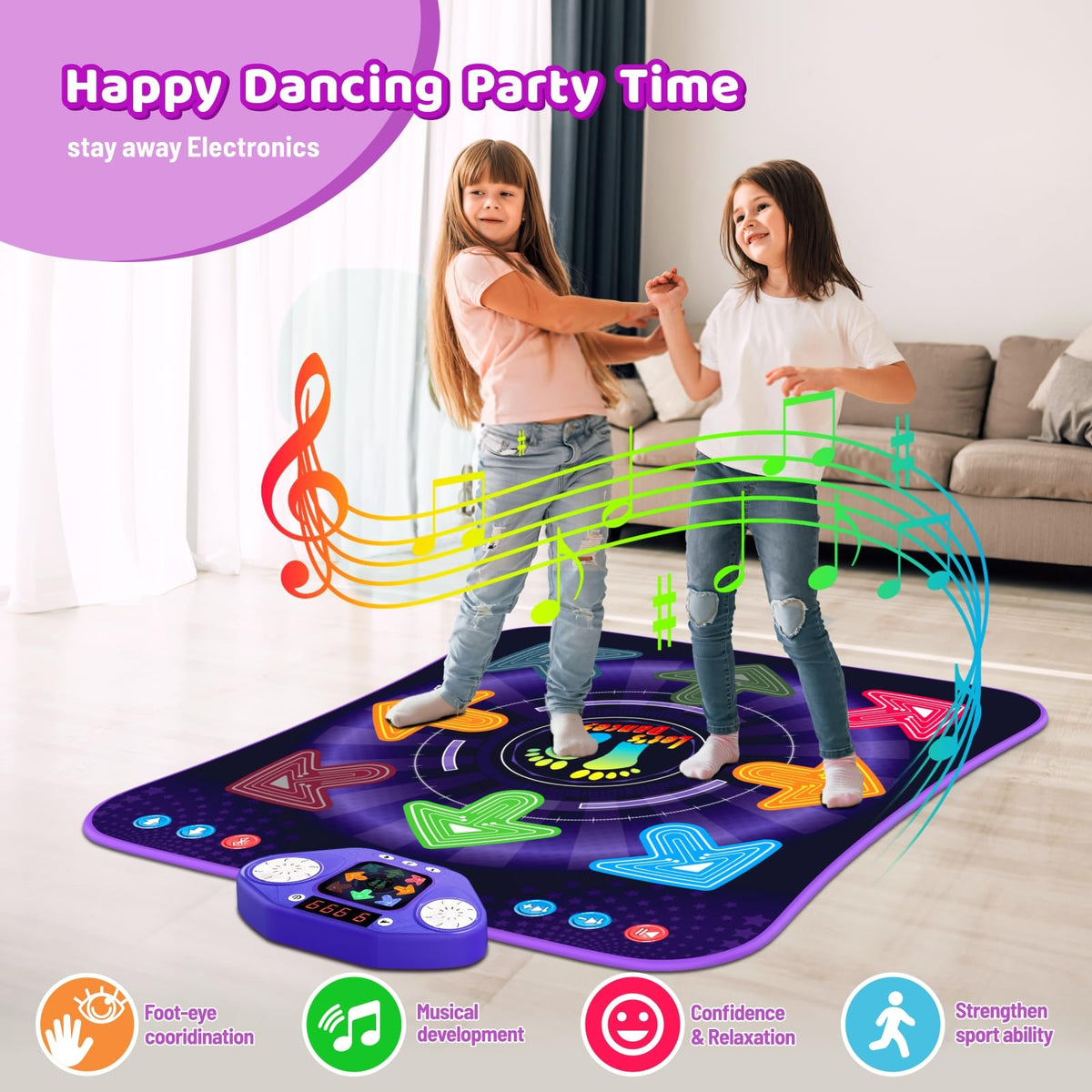 TooLion nursery rhymes mode encouraging independent dancing and learning