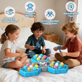 TooLion Whack Game Mole durable ABS body withstands active play.