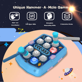 TooLion Whack Mole Toy features lights and sounds for sensory exploration.