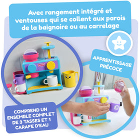 Toomies Bizak child-friendly design supports safe, imaginative bath play.