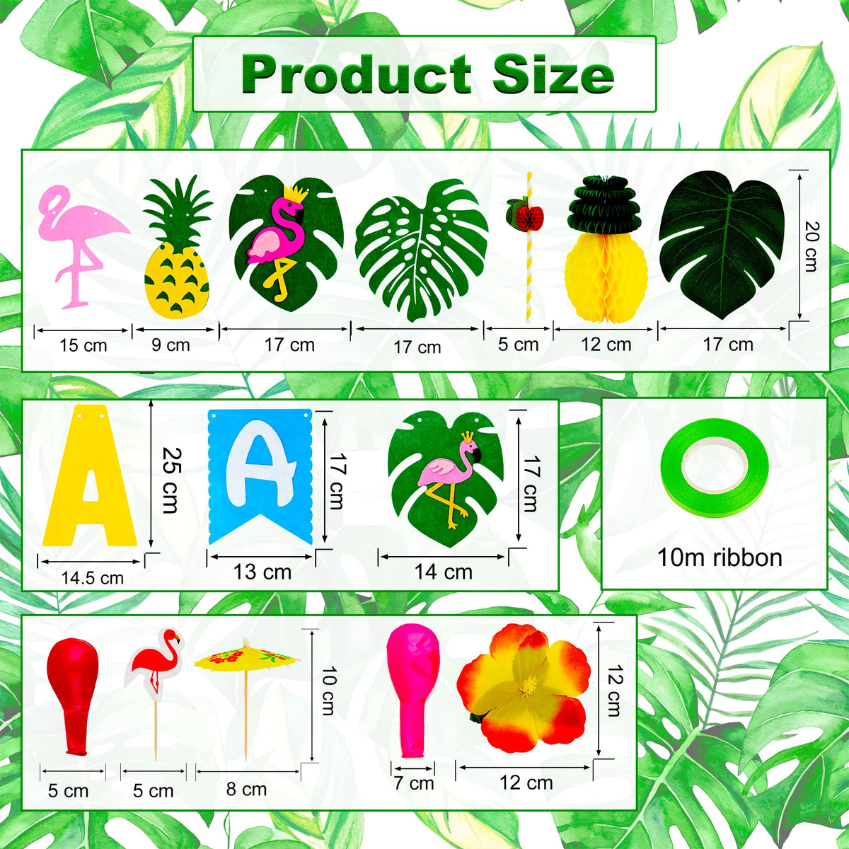 TOONEV 51x86 inch Hawaii tablecloth forming a bold tropical centerpiece