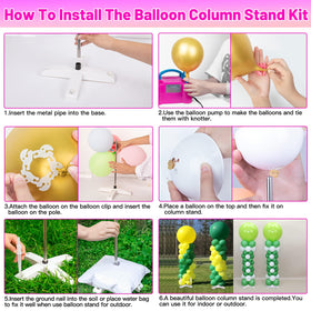 Toosci quick assembly kit enables party-ready decor in minutes.