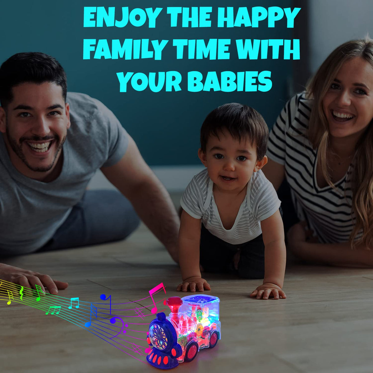 TOOTY TOY blue button press accessible for small hands