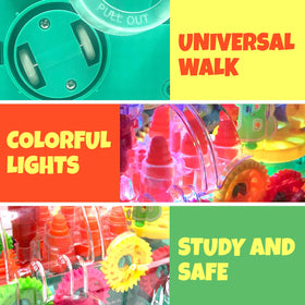 TOOTY TOY colorful gears in motion for visual stimulation