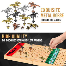 TooyBing foldable wood board storage demonstrates compact storage and easy setup.