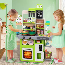 TooyBing large kitchen playset supports toddlers with easy reach and exploration.