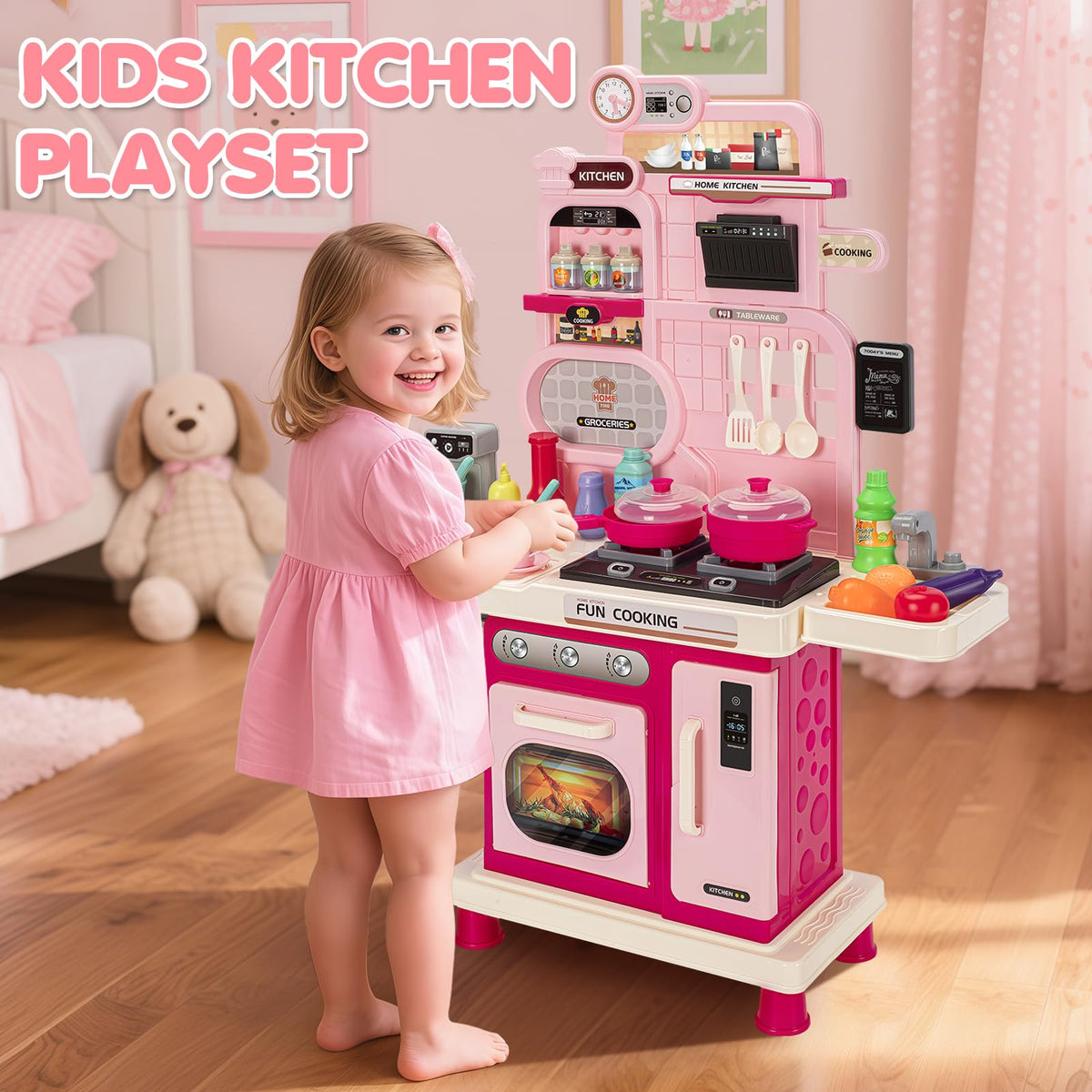 TooyBing light and sound features spark interactive kitchen storytelling.