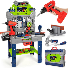 TooyBing kids tool bench electric drill for imaginative construction play