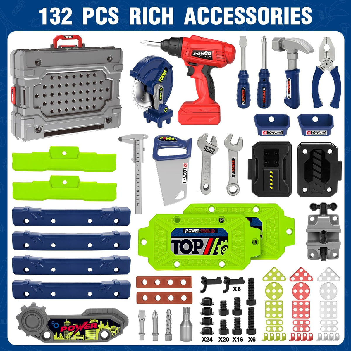 TooyBing BPA-free plastic tools ensure safe, gentle play