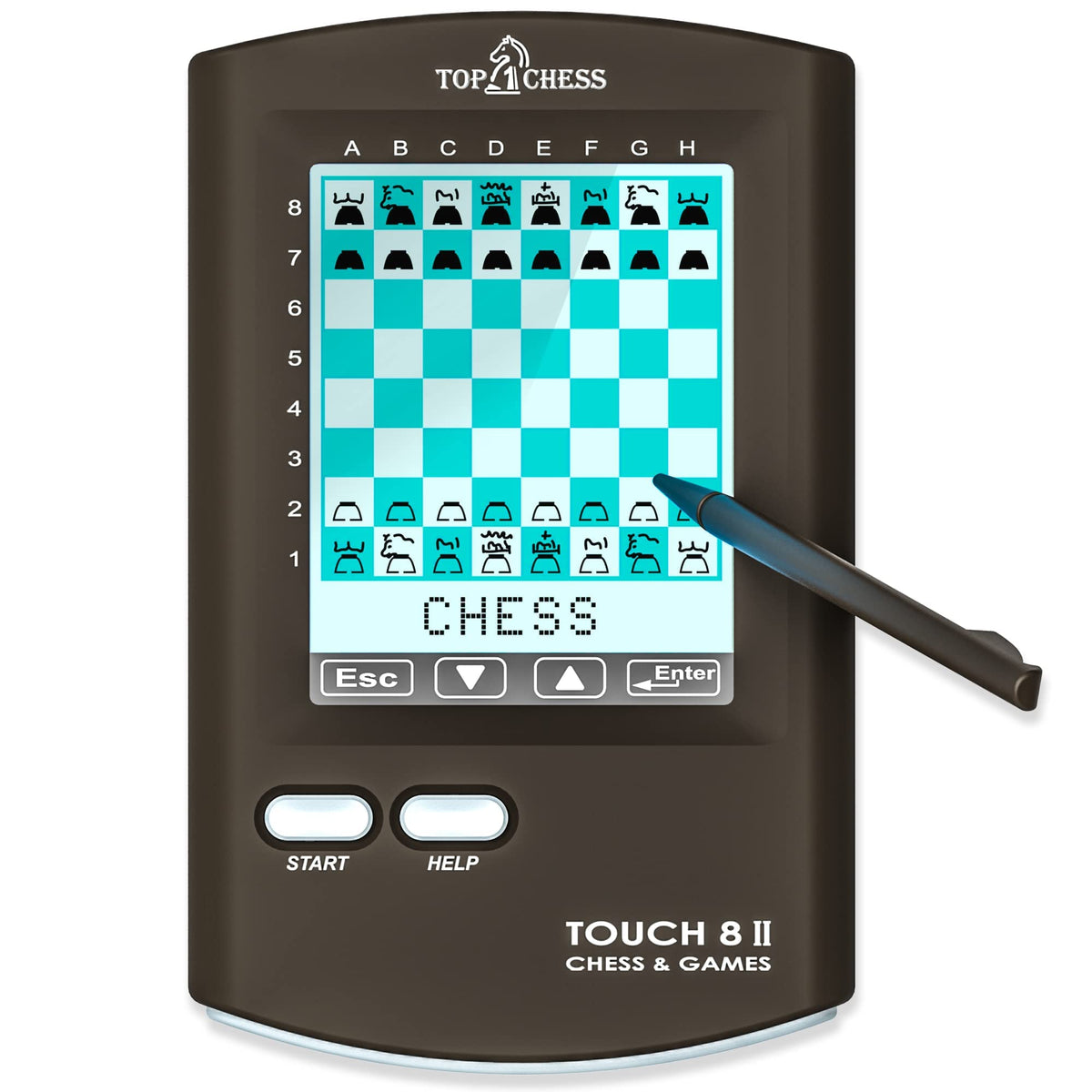 Top 1 Chess handheld gaming device with comfortable grip for quick practice