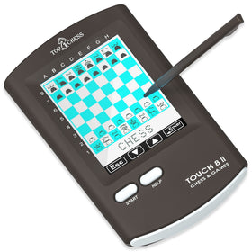 Top 1 Chess Top 1 Touch display offers bright readability for on-the-go play